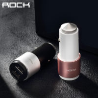 ROCK Автомобильное зарядное устройство Bluetooth FM-передатчик