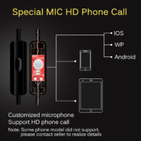 KZ HD9 Hi-Fi спортивные наушники с микрофоном