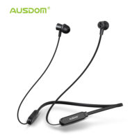 AUSDOM S5 спортивные беспроводные шейные магнитные Bluetooth наушники с микрофоном