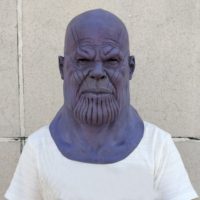 Латексная маска на голову Таноса