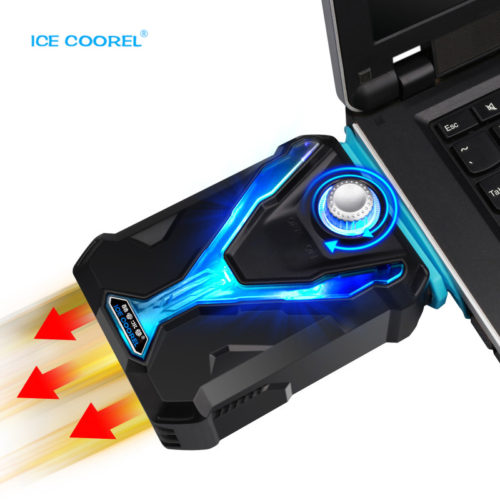 ICE COOREL Вакуумный портативный USB вентилятор кулер для охлаждения ноутбука