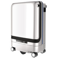 Автоматический смарт чемодан 20″, который едет за путешественником