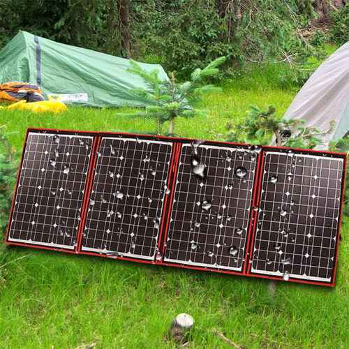 Dokio 200 Вт (50 Вт * 4) складная солнечная панель
