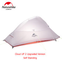 Naturehike Cloud Up 2 туристическая кемпинговая сверхлёгкая палатка для двоих человек