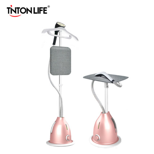 TINTON LIFE вертикальный отпариватель паровой утюг с гибкой трубкой и вешалкой, для разных материалов одежды