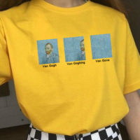 Женская футболка с Ван Гогом (Van Gogh, Van Going, Van Gone)