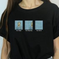 Женская футболка с Ван Гогом (Van Gogh, Van Going, Van Gone)