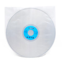 LEORY прозрачные конверты для виниловых пластинок или дисков 50 шт. 7/12″