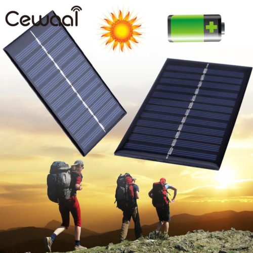 Cewaal мини солнечная панель 6 В 1 Вт