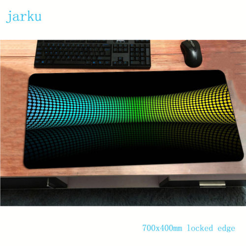 Светящийся компьютерный RGB LED коврик для мыши с разными рисунками 70х40 см