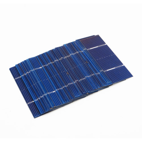 Набор поликристаллических солнечных панелей батарей 50 шт.