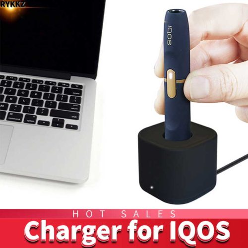 Зарядная станция / зарядное устройство / держатель для IQOS с USB кабелем и индикатором света