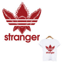 Переводная наклейка Stranger Things на футболку