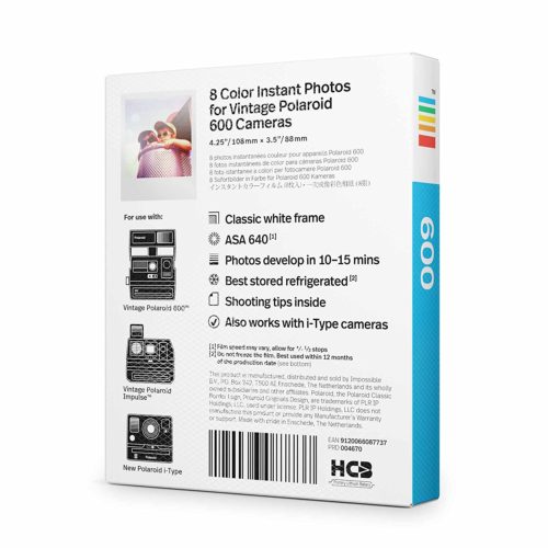 Polaroid Color 600 Film пленка 8 шт. листов