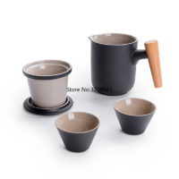 Портативный керамический чайный сервиз