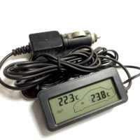 Автомобильный цифровой термометр с ЖК дисплеем