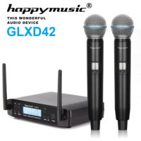 GLXD42 караоке система с 2 беспроводными микрофонами