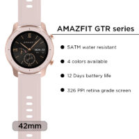 Умные смарт-часы Amazfit GTR 42 мм