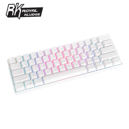 Royal Kludge RK61 Проводная двухрежимная bluetooth RGB легкая механическая игровая клавиатура