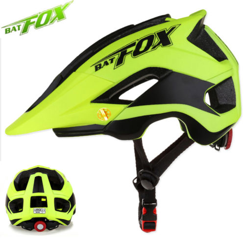 BATFOX велосипедный шлем для горного велосипеда с большим козырьком