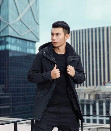 Xiaomi ULEEMARK многофункциональная ветрозащитная и водонепроницаемая куртка с капюшоном