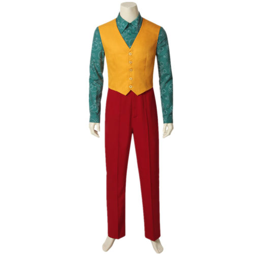 Косплей красный костюм Джокера Хоакин Феникса 2019 для детей и взрослых