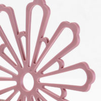 Резиновые подставки в виде цветочка под горячие стаканы и кружки