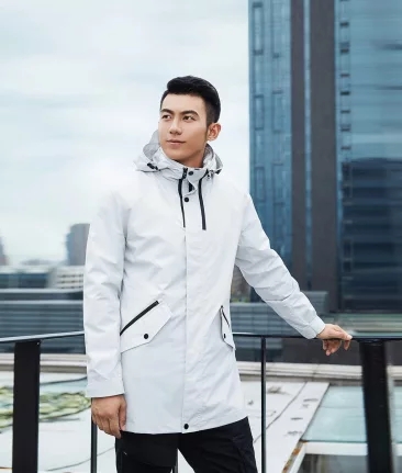 Xiaomi ULEEMARK многофункциональная ветрозащитная и водонепроницаемая куртка с капюшоном