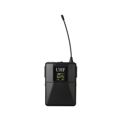 KEXU Профессиональный UHF беспроводной микрофон петличка (микрофон + передатчик)
