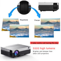 TouYinger T26K / T26L LED проектор для домашнего кинотеатра 1080p Full HD 5500 люмен