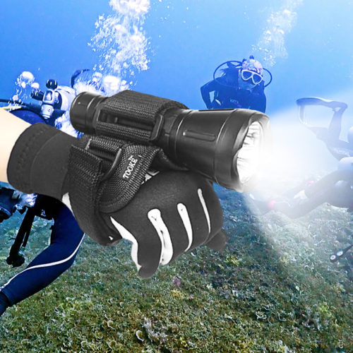 Крепление на перчатку для фонаря для дайверов и любителей подводной охоты