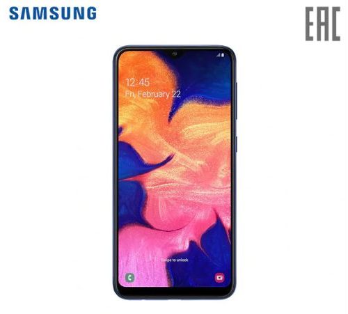 Смартфон Samsung Galaxy A10 2019 3400 мАч