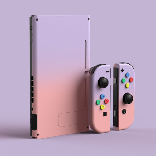 Чехол для Нинтендо Свитч (Nintendo Switch) пастельных цветов