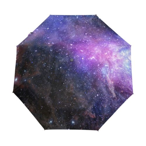 Складной зонт с изображением космоса